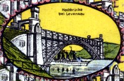 Hochbrücke bei Levensau