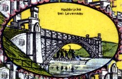 Hochbrcke bei Levensau